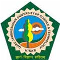 Guru Jambheshwar University of Science and Technology - GJUST, Hisar
